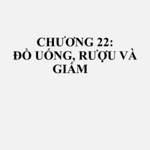2201: Nước, kể cả nước khoáng tự nhiên hoặc nhân tạo và nước có ga, chưa pha thêm đường hoặc chất tạo ngọt khác hoặc hương liệu; nước đá và tuyết