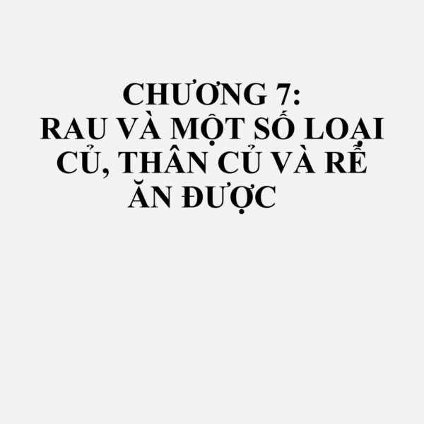 0701: Khoai tây, tươi hoặc ướp lạnh
