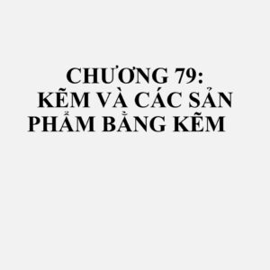 79020000: Phế liệu và mảnh vụn kẽm