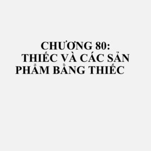 8001: Thiếc chưa gia công